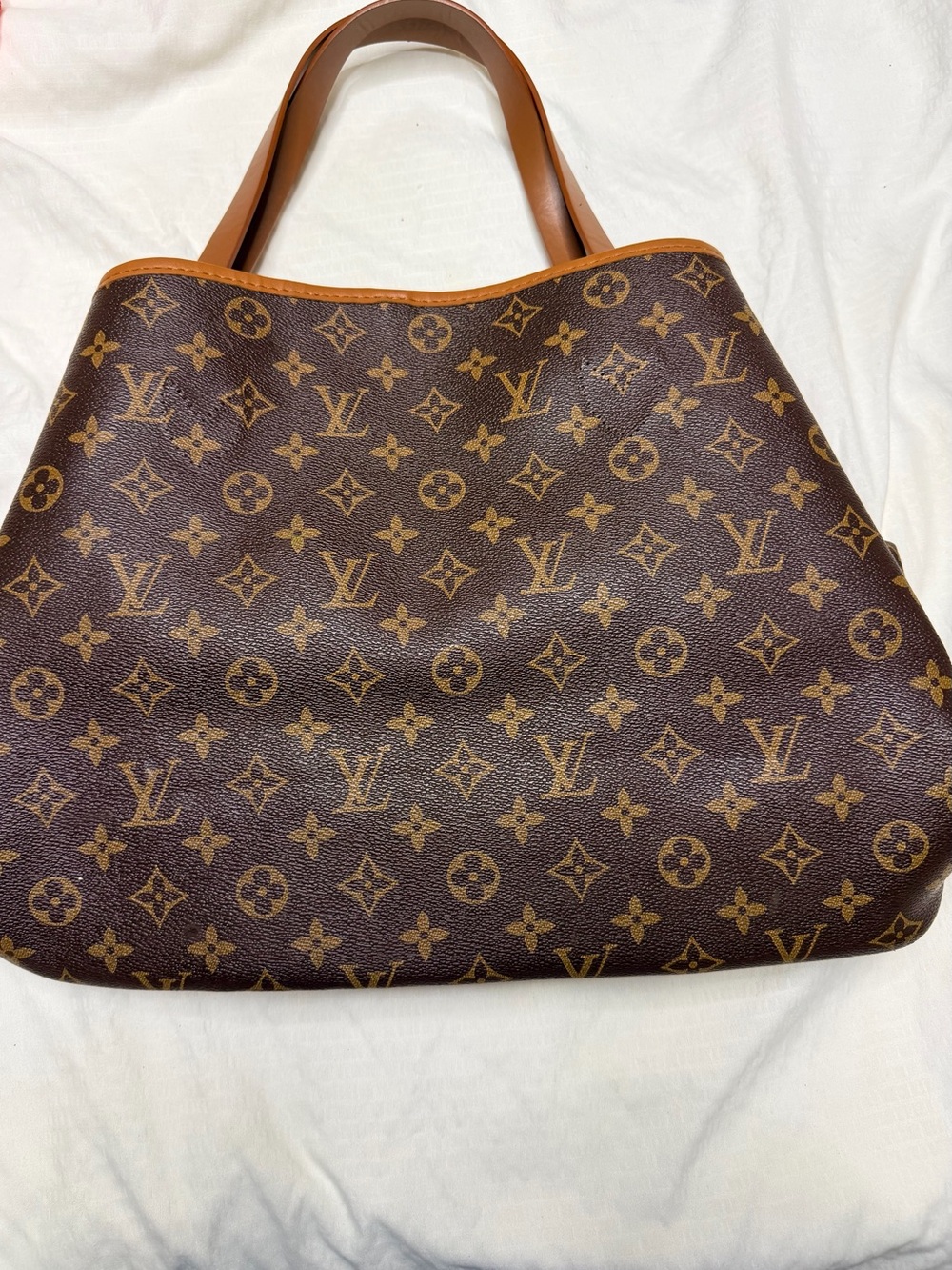 3 bags sold together Tan & Dark Brown Signature Crossbody Messenger - Picture 12 of 14